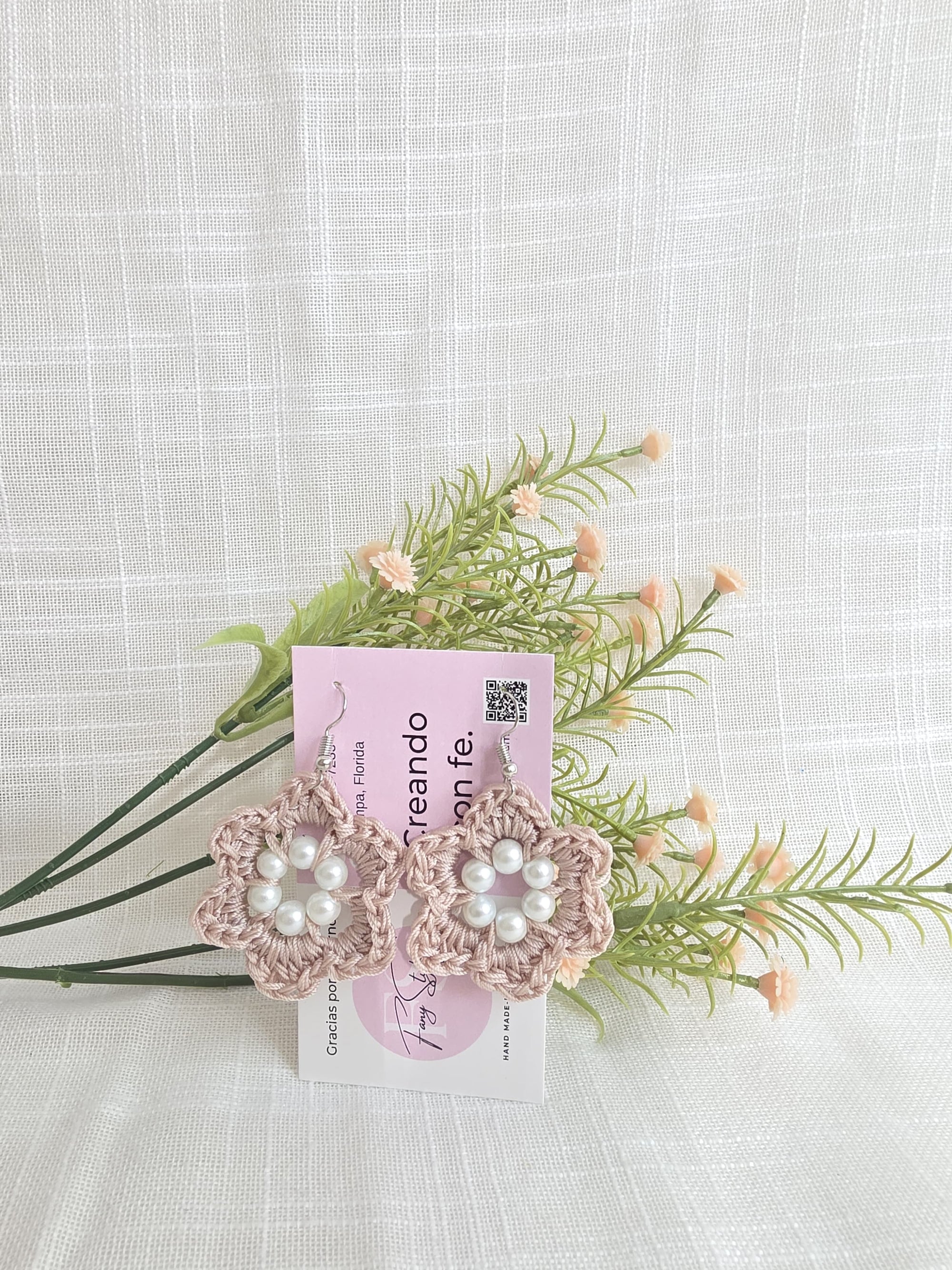 Juego de monedero y aretes